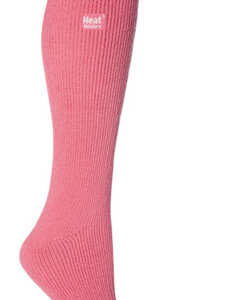 Ladies HEAT HOLDERS Long Socks - Pink