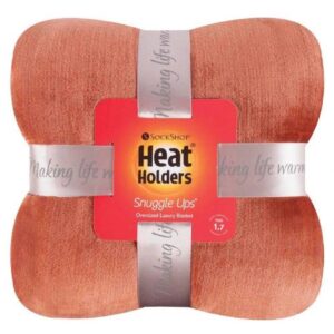 HEAT HOLDERS® Luxury Fleece Blanket / Throw - Copper