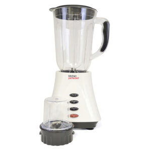 KitchenPerfected 500w 1.5Ltr Table Blender with Mill - White