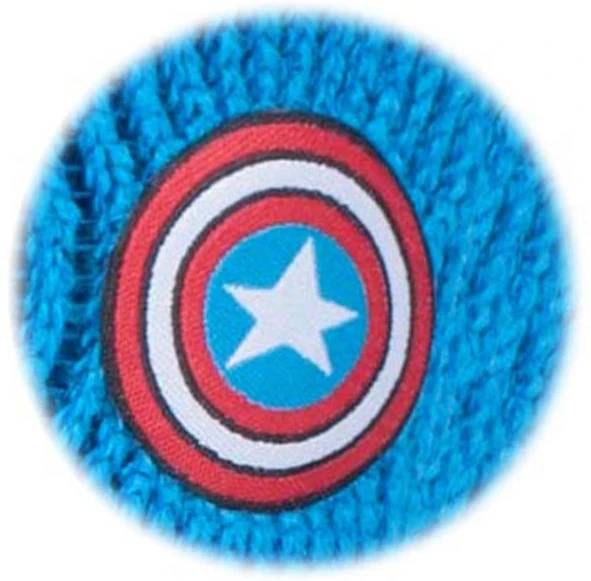 Mens Original Character Slipper Socks - Captain America, Heat Holders