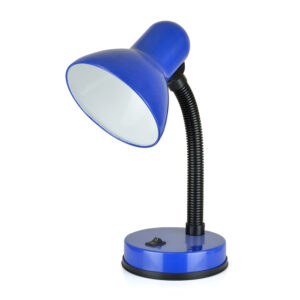 HomeLife 35w 'Classic' Flexi Desk Lamp - Midnight Blue