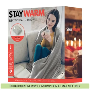 StayWarm 180x130cm Extra Large Electric Heated Throw Blanket