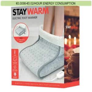 StayWarm Heated Foot Warmer - Grey
